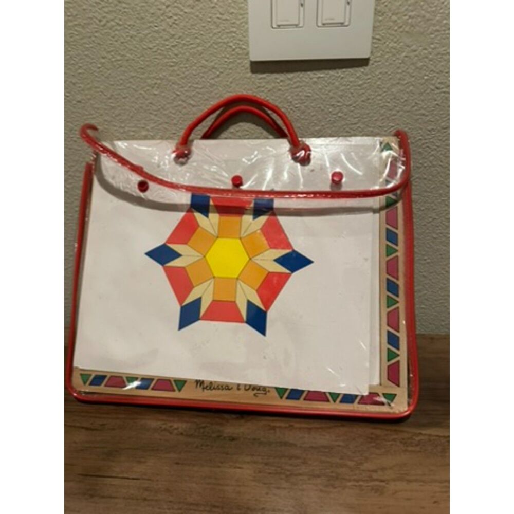 Melissa Doug Magnetic Pattern Block Kit - Picture 6 of 9